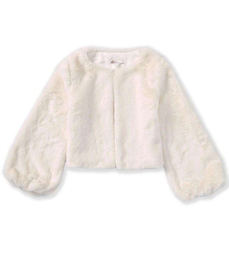 GB Social Big Girls Faux Fur Jacket