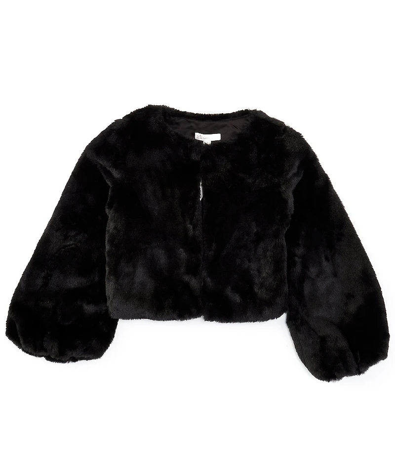 GB Social Big Girls Faux Fur Jacket