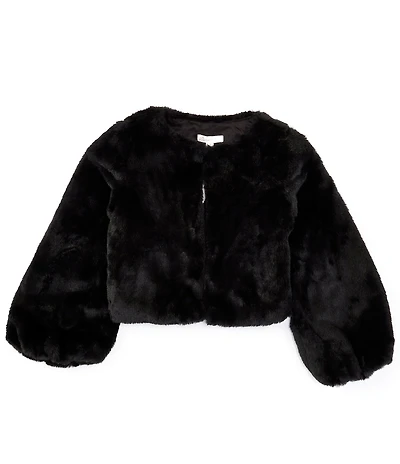 GB Social Big Girls Faux Fur Jacket
