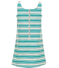 GB Social Big Girls Striped Bow Front Shift Dress