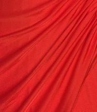 GB Social Jersey Ruched Lace-Up Back Long Dress