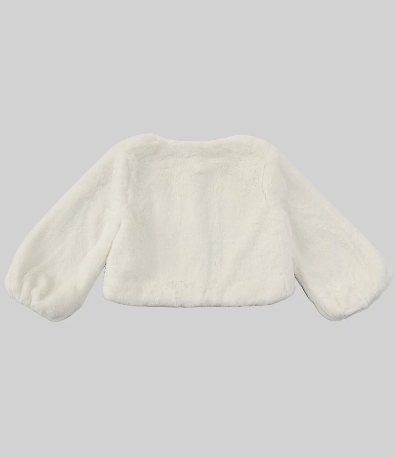 GB Social Little Girls Faux Fur Jacket