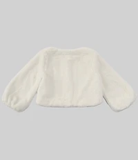 GB Social Little Girls Faux Fur Jacket
