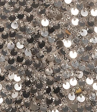 GB Social One Shoulder Glitz Sequin Mini Dress