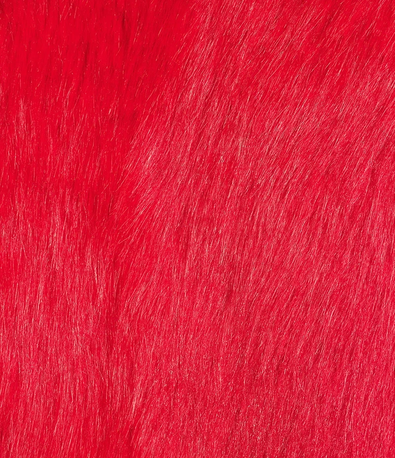 GB Solid Bright Faux Fur Jacket