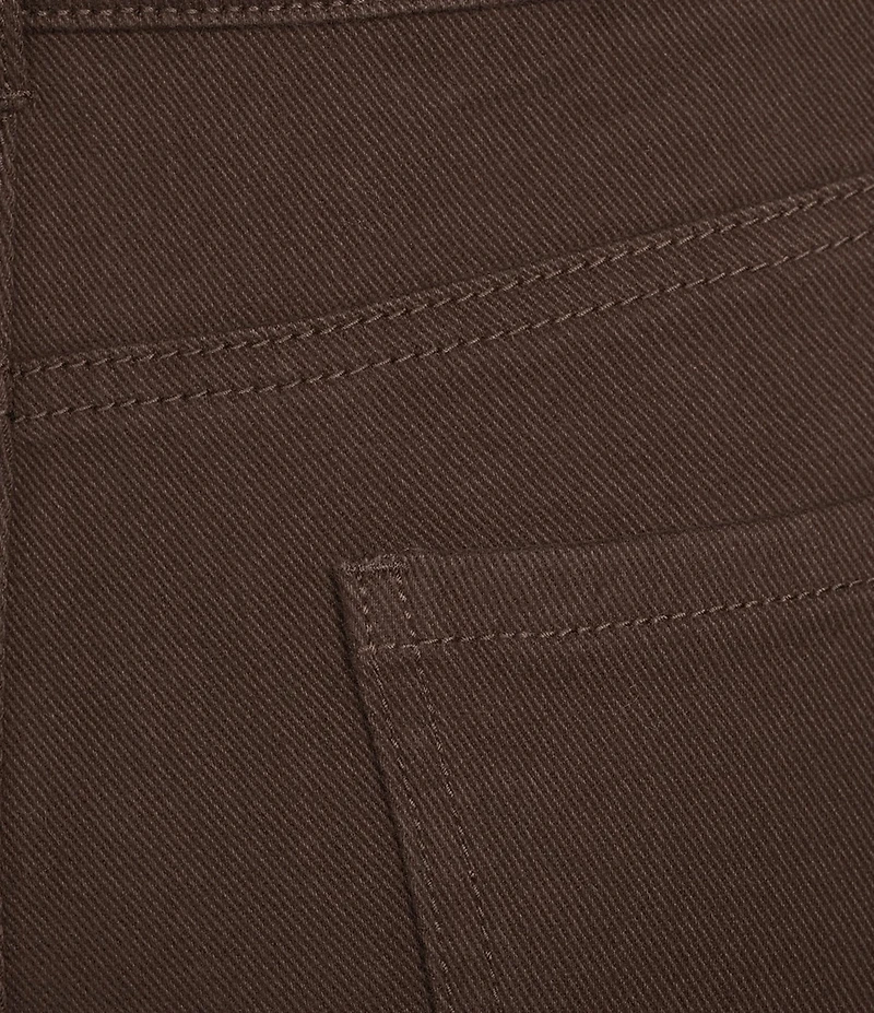 GB Solid Denim Flare Leg Jeans