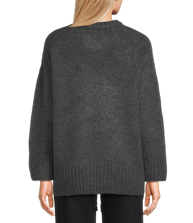 GB Solid Oversized Sweater