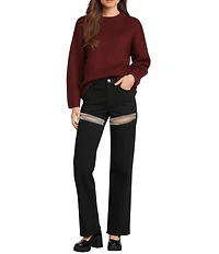 GB Solid Oversized Sweater