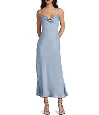 GB Solid Slip Long Dress