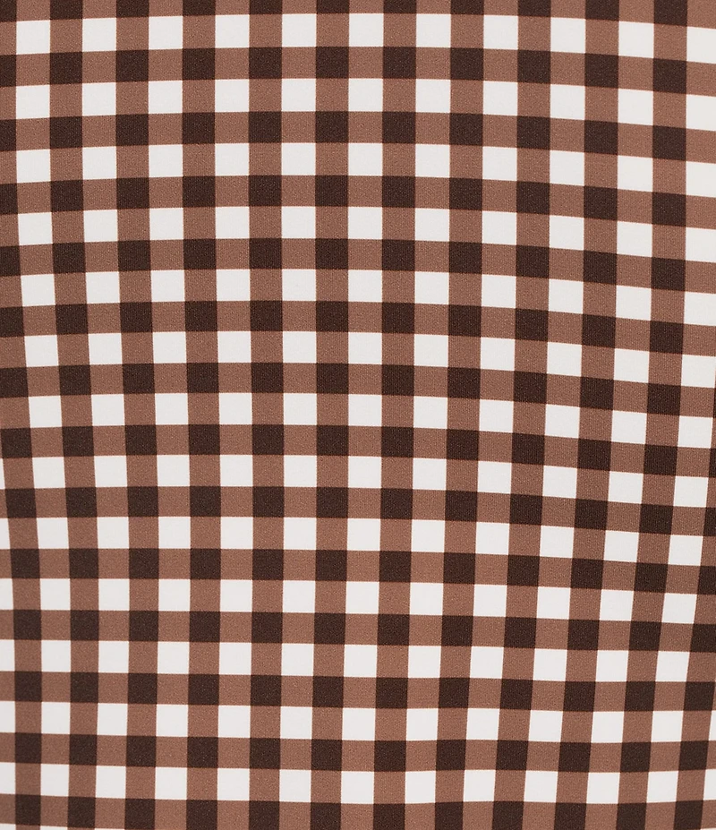 GB Square Neck Gingham Coordinating Tank