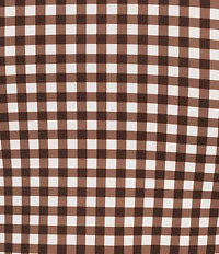 GB Square Neck Gingham Coordinating Tank