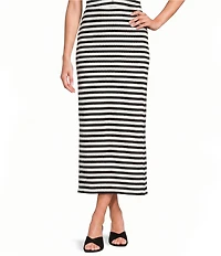GB Striped Coordinating Maxi Skirt