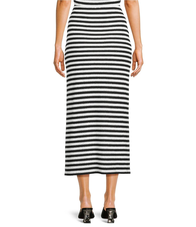GB Striped Coordinating Maxi Skirt