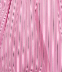 GB Striped Poplin Bubble Coordinating Mini Skirt