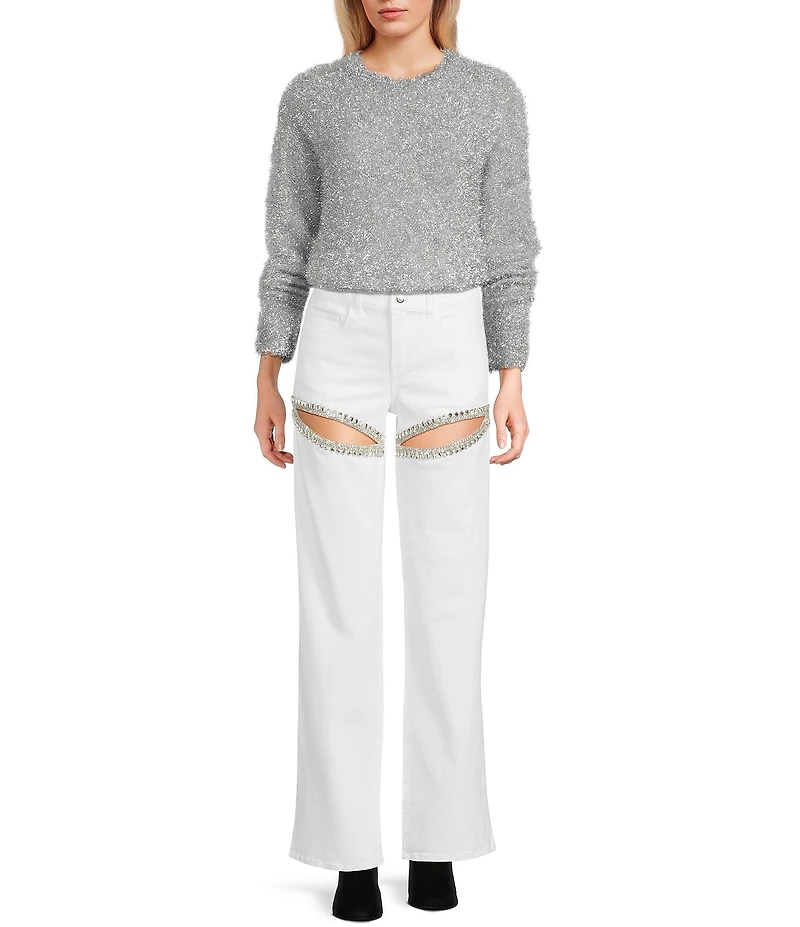 GB Tinsel Crew Neck Sweater