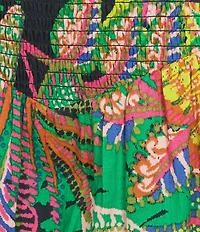 GB Tropical Floral Coordinating Midi Skirt