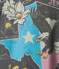 GB Waylon Jennings Oversized Graphic Tee