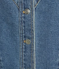 GB Western Denim Button Up Shirt