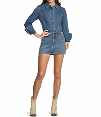 GB Western Denim Button Up Shirt