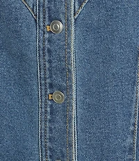 GB Western Denim Button Up Shirt