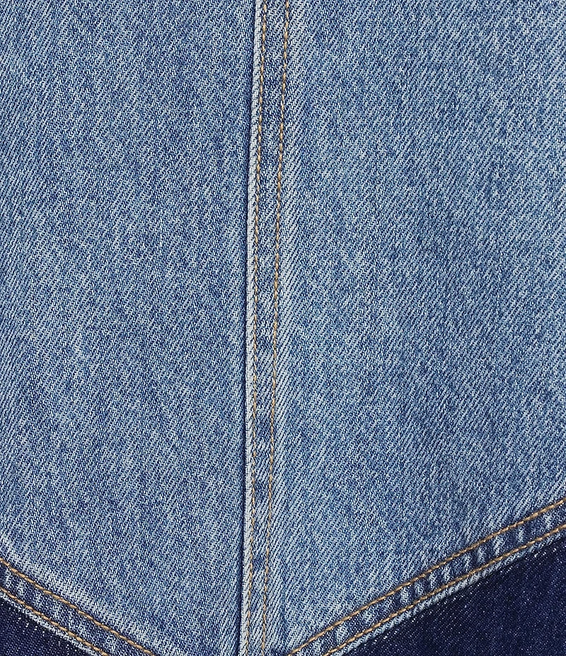 GB Western Denim Maxi Dress