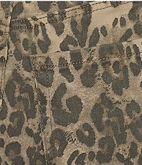 GB Wide Leg Baggy Leopard Pants