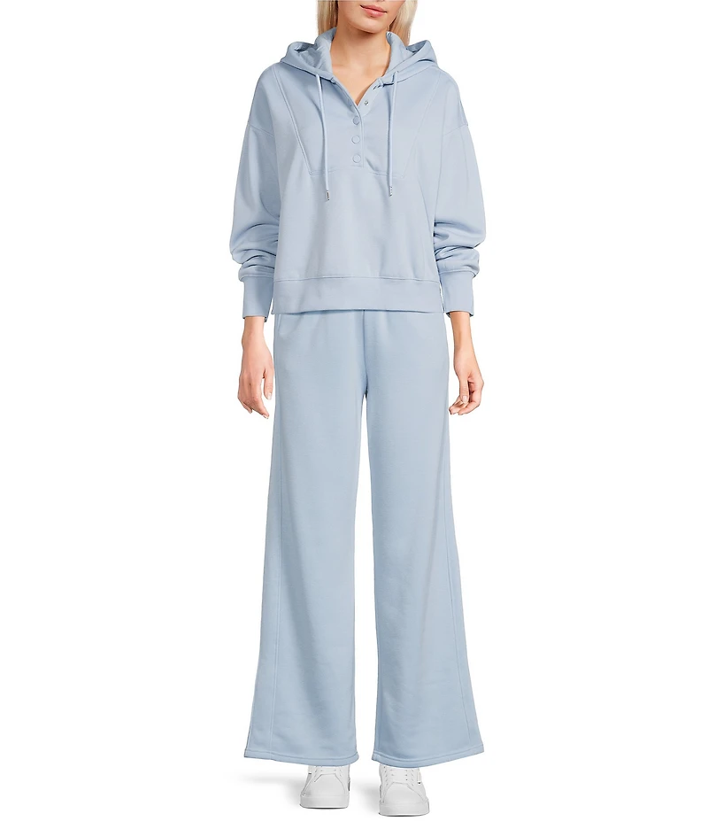 GB Wide Leg Coordinating Sweatpants