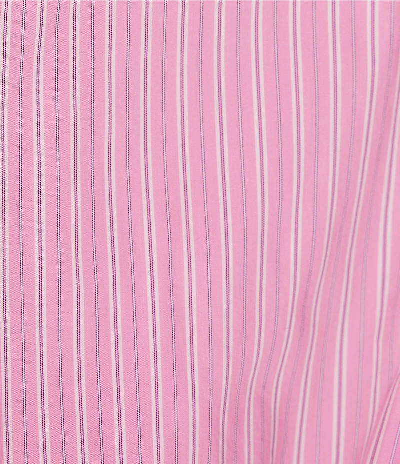 GB Woven Stripe Poplin Puff Coordinating Blouse