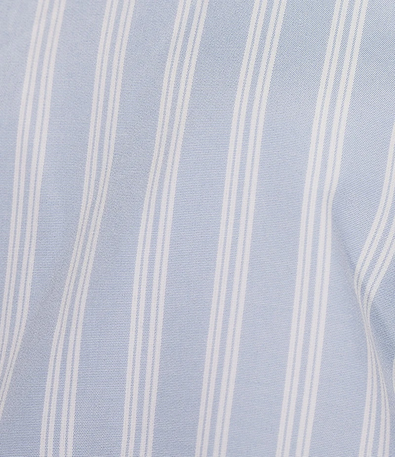 GB Woven Stripe Poplin Puff Coordinating Blouse