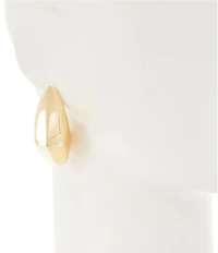 Gemma Layne Boxed Metal Chunky Drop Statement Earrings