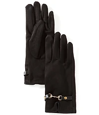 Gemma Layne Buckled Traditional Five Finger Gloves