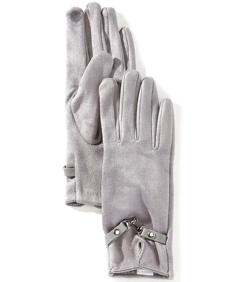 Gemma Layne Buckled Traditional Five Finger Gloves