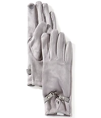 Gemma Layne Buckled Traditional Five Finger Gloves