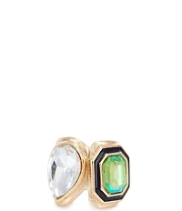 Gemma Layne Double Inset Stone Statement Ring