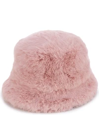 Gemma Layne Faux Fur Bucket Hat