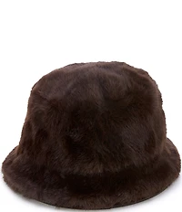 Gemma Layne Faux Fur Bucket Hat