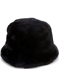 Gemma Layne Faux Fur Bucket Hat