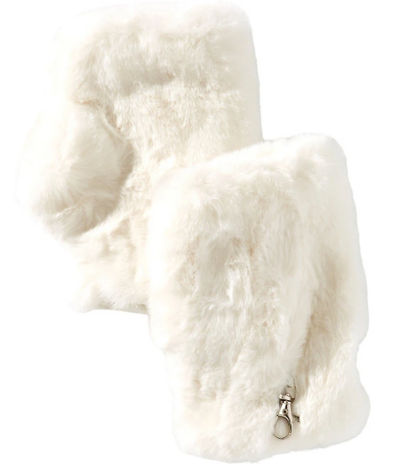 Gemma Layne Faux Fur Fingerless Gloves