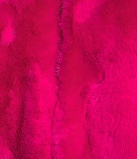 Gemma Layne Faux Fur Zip Hooded Jacket