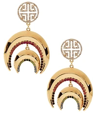 Gemma Layne Geo Horseshoe Drop Earrings