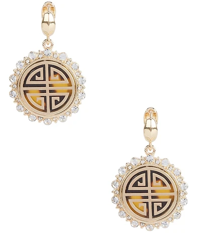 Gemma Layne Geo Huggie Hoop Earrings