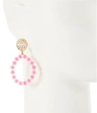 Gemma Layne Geo Beaded Statement Earrings