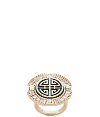 Gemma Layne Geo Stone Statement Ring