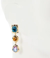 Gemma Layne Mismatch Stone Drop Earrings
