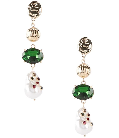 Gemma Layne Mixed Media Linear Earrings
