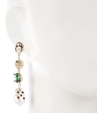 Gemma Layne Mixed Media Linear Earrings