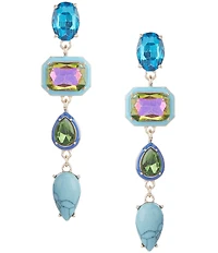 Gemma Layne Multi Stone Linear Earrings