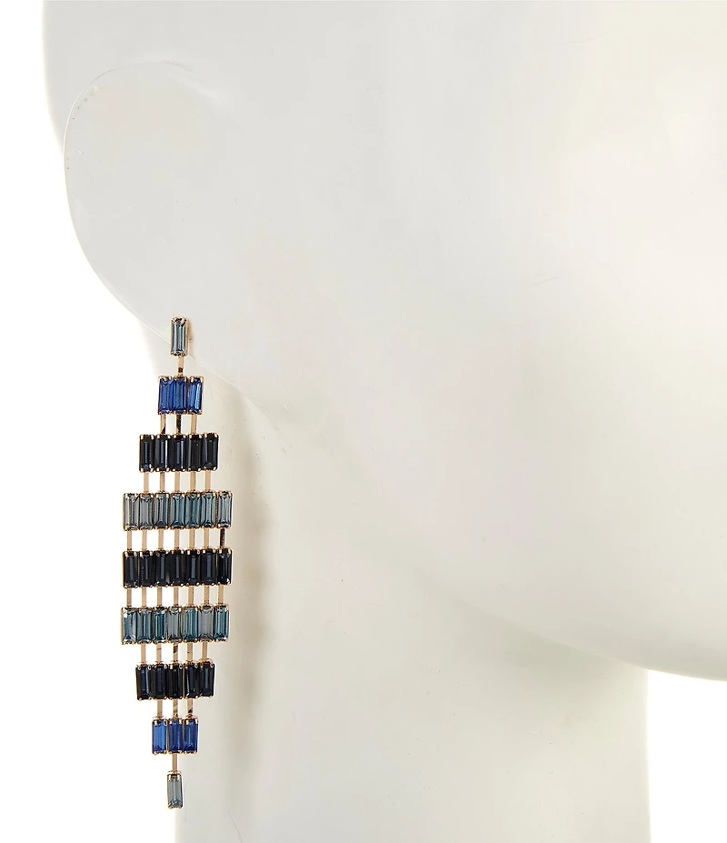 Gemma Layne Ombre Stone Chandelier Earrings