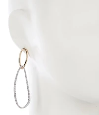 Gemma Layne Organic Double Oval Drop Earrings