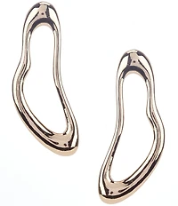 Gemma Layne Organic Oval Drop Earrings